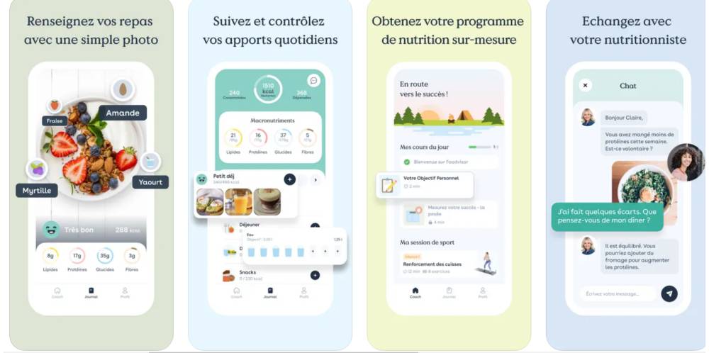 ilustrasi aplikasi Foodvisor (apps.apple.com)
