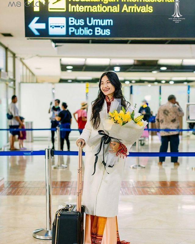 Potret Kedatangan Nguyen Thanh Ha, Miss Eco International 2023 ke Indonesia (Instagram.com/missecointernational)