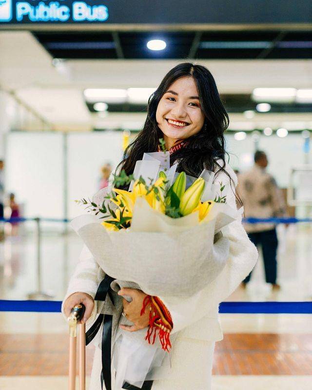 Potret Kedatangan Nguyen Thanh Ha, Miss Eco International 2023 ke Indonesia (Instagram.com/missecointernational)