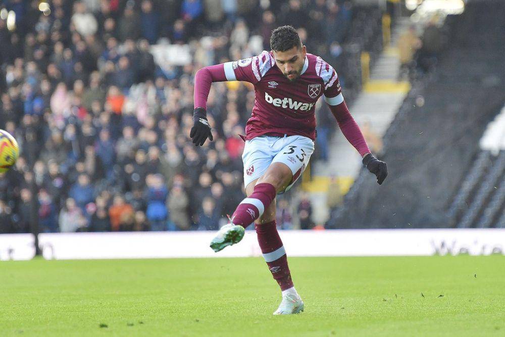 Emerson merupakan salah satu pemain andalan West Ham United. (twitter.com/emersonpalmieri)