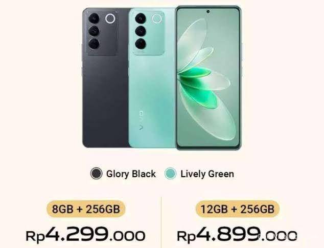 dua varian vivo V27e (shopee.co.id/vivo.indonesia)