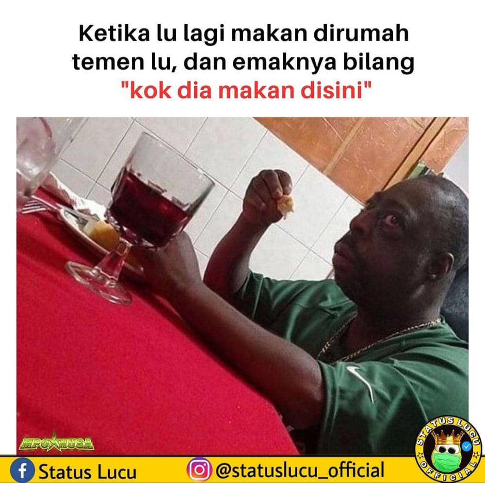 meme lagi makan (instagram.com/statuslucu_official)