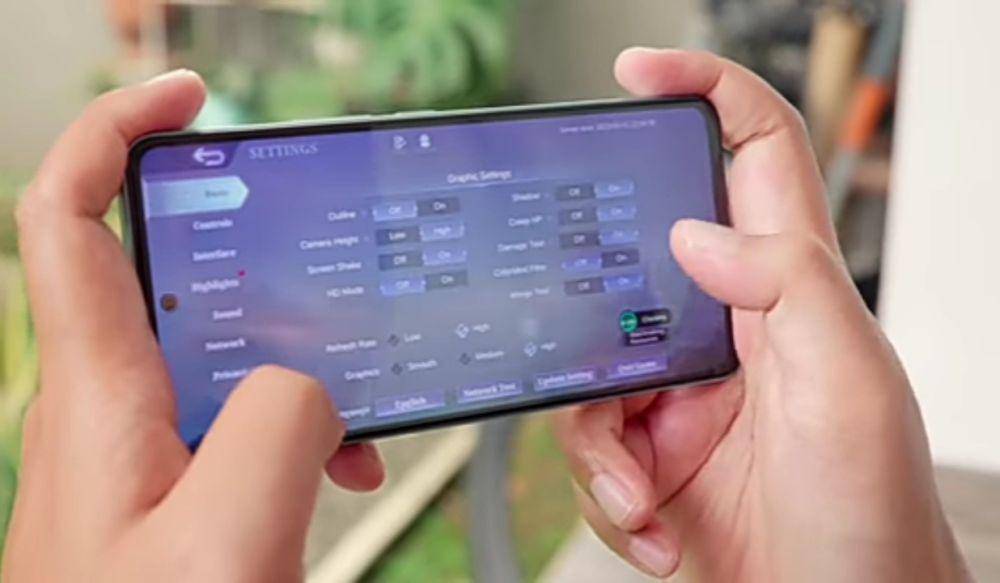 pengaturan grafis MLBB di vivo V27e (youtube.com/SobatHAPEofficial)