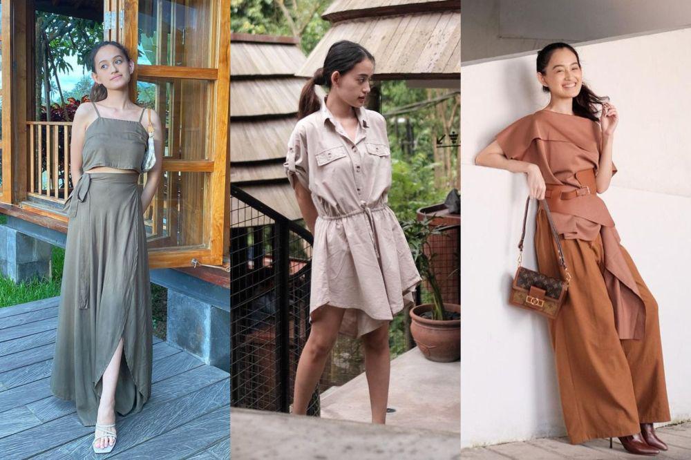 7 OOTD Cewek Bumi ala Nadya Aqilla, Kalem Abis!