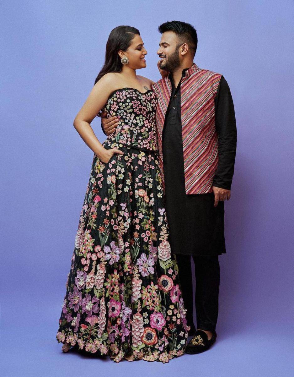 Swara Bhaskar dan suami (instagram.com/reallyswara)