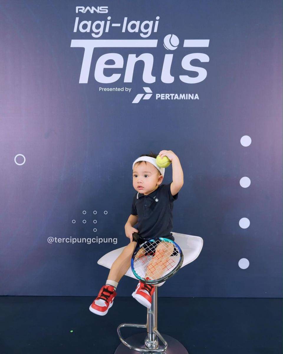 potret sporty Rayyanza (instagram.com/tercipungcipung)