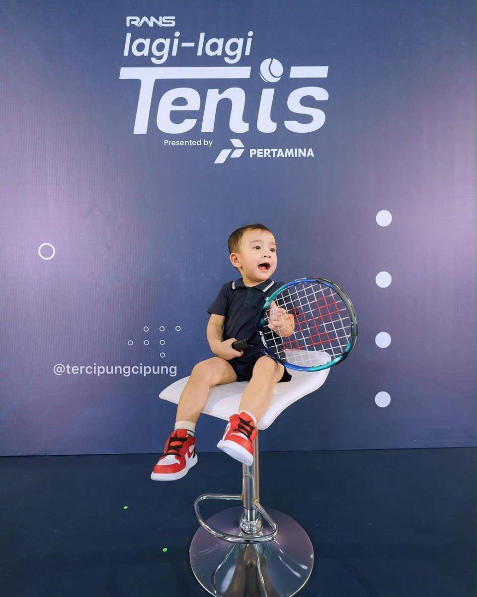 potret sporty Rayyanza (instagram.com/tercipungcipung)