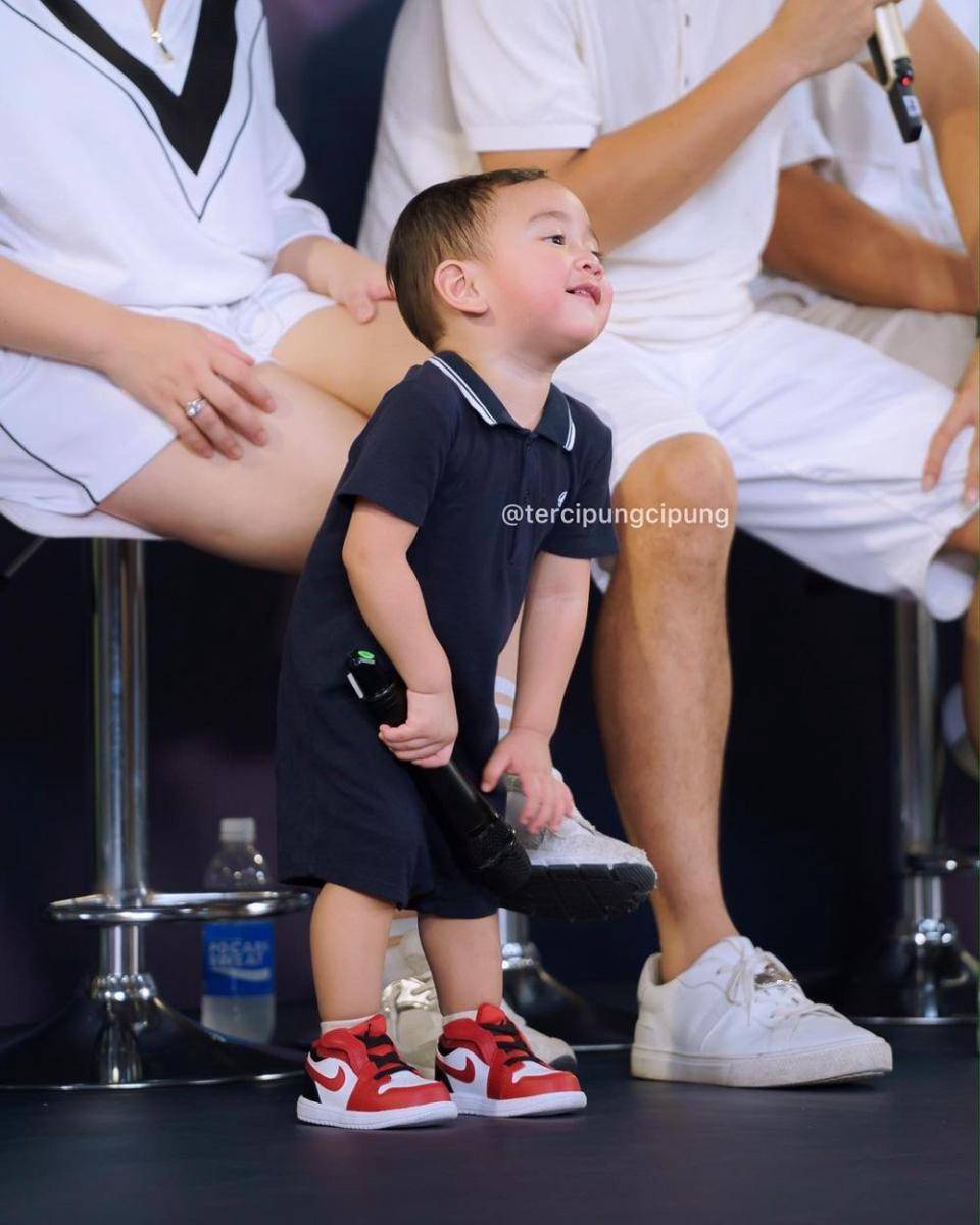 potret sporty Rayyanza (instagram.com/tercipungcipung)