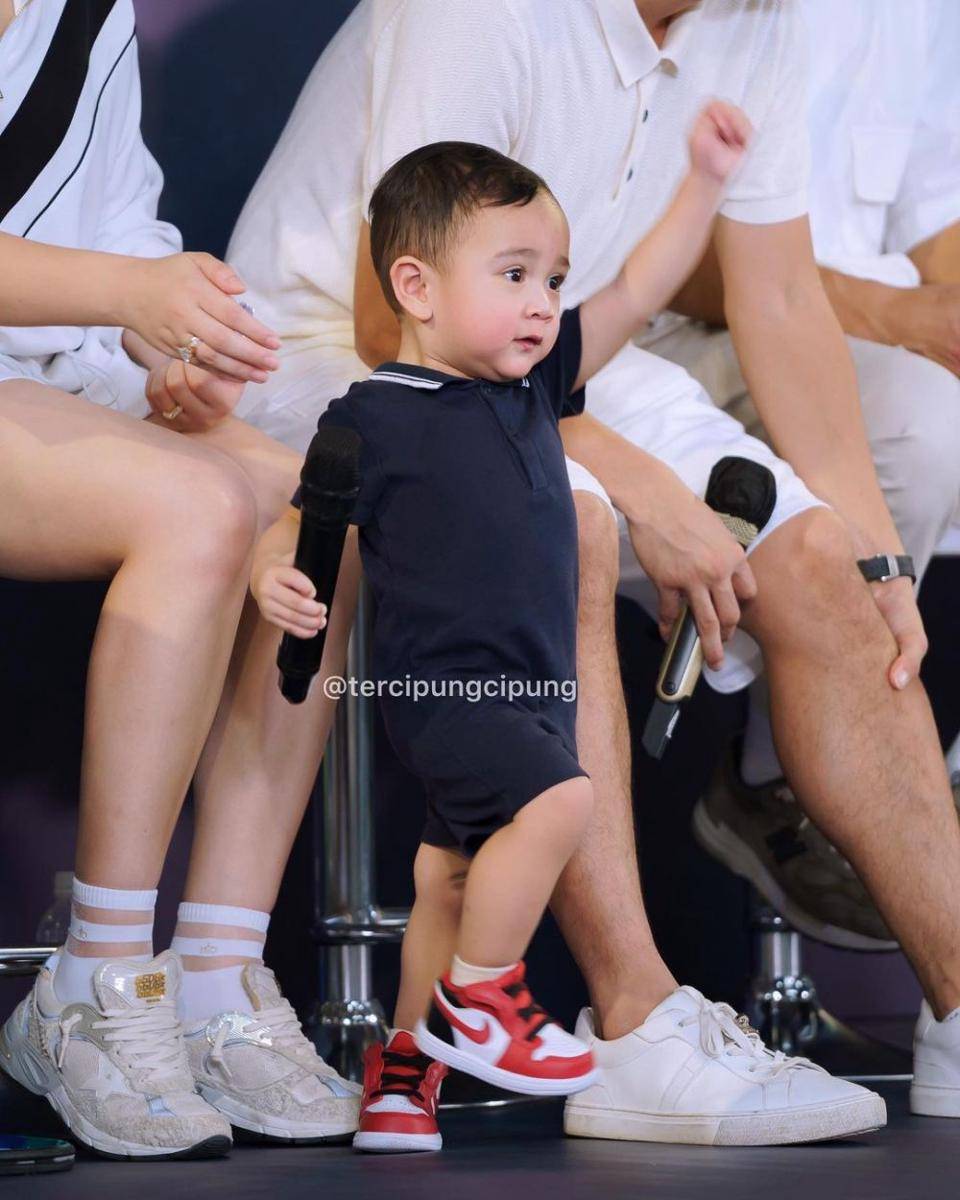 potret sporty Rayyanza (instagram.com/tercipungcipung)