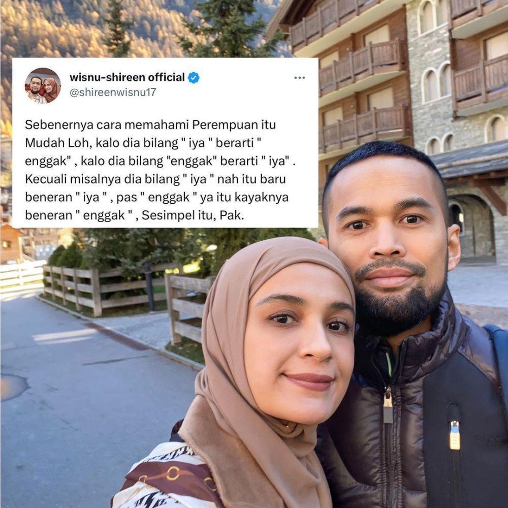 12 Gombalan Teuku Wisnu Buat Shireen Sungkar, Kocak Tapi Bikin Baper!