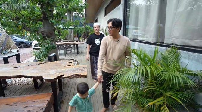 potret Andre Taulany dan Baim Wong (youtube.com/TAULANY TV)