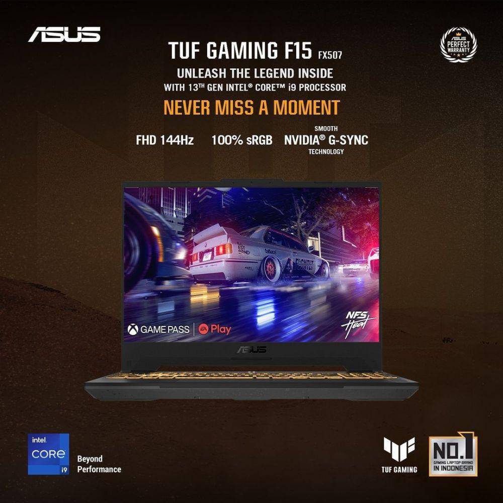 Asus TUF Gaming F15 2023 (instagram.com/bagascomputer)