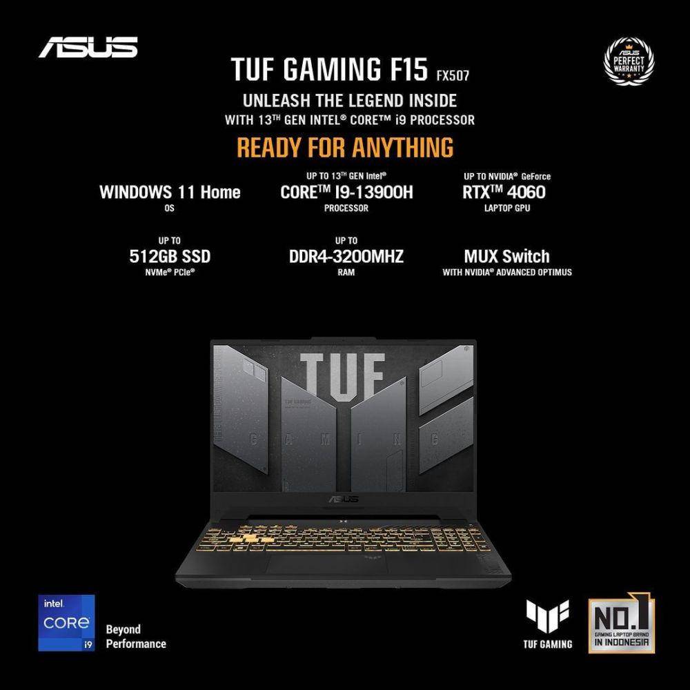 Asus TUF Gaming F15 2023 (instagram.com/bagascomputer)