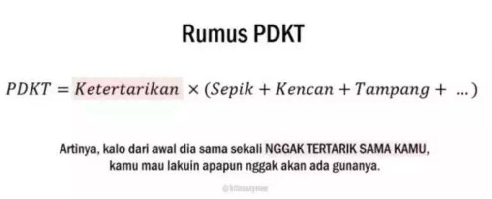 coba pecahkan rumus matematika (twitter.com/nocontextnetijen)