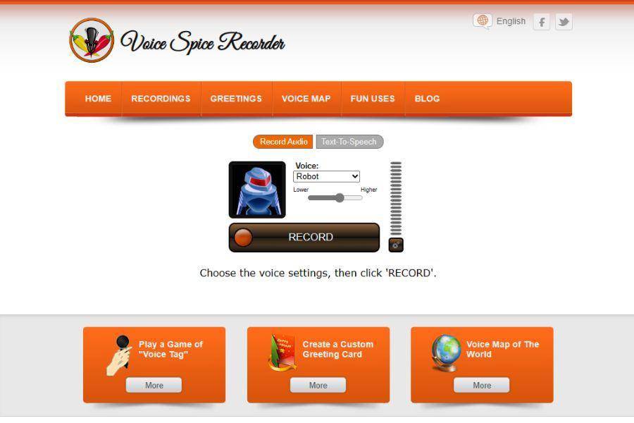 ilustrasi situs Voice Spice Recorder (dok.voicespice.com)