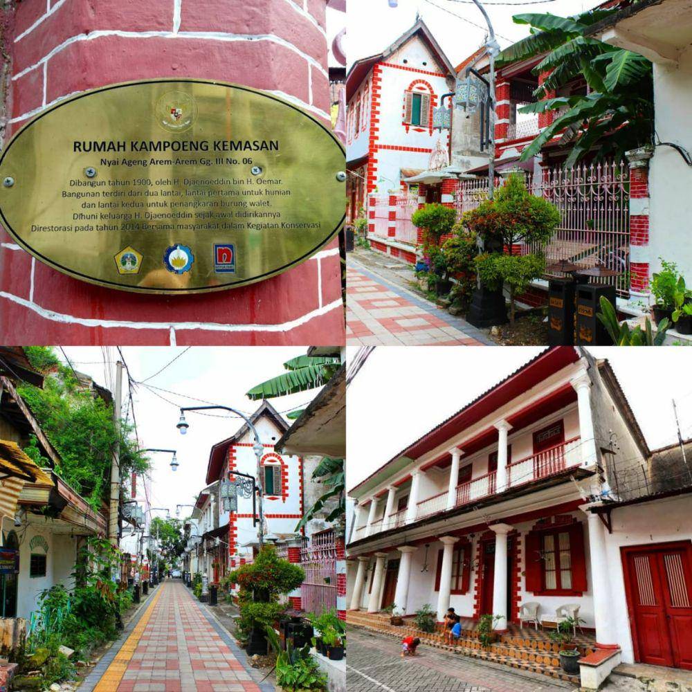 Jalan di Kampung Kemasan (Instagram.com/gresiktourism)