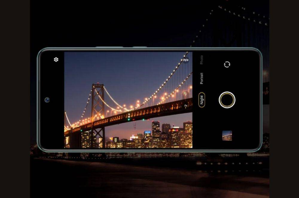 tampilan fitur Night Mode (vivo.com)