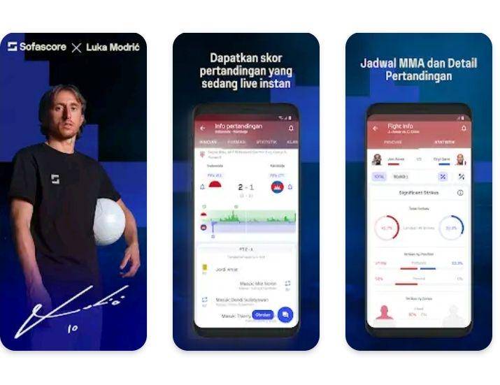 potret aplikasi Sofascore (sofascore/Sofascore)