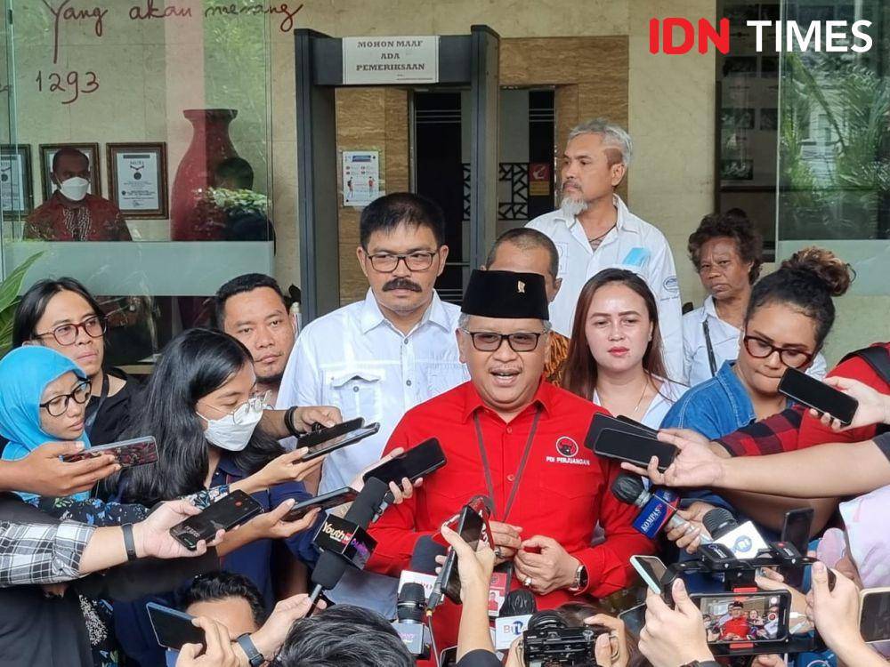 Sekjen PDI Perjuangan, Hasto Kristiyanto (IDN Times/Ilman Nafi'an)