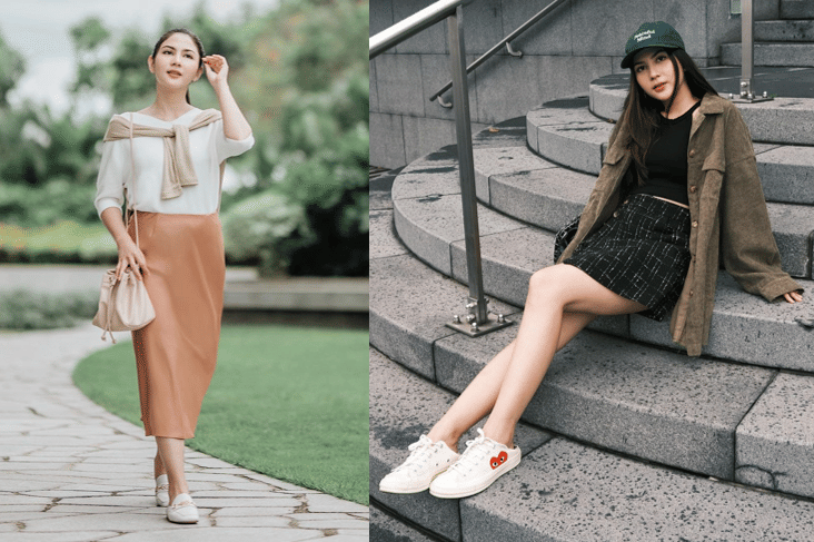 8 Mix and Match Rok untuk Daily Outfit ala Jessica Mila, Effortless!