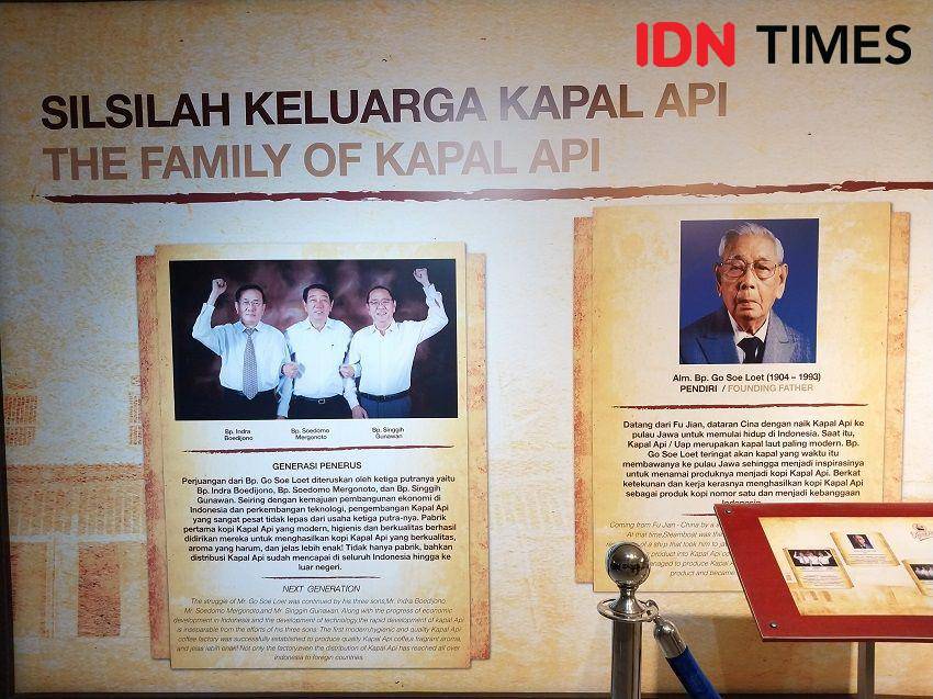 Potret Galeri Kapal Api di PT Santos Jaya Abadi, Sidoarjo (IDN Times/Fasrinisyah Suryaningtyas)