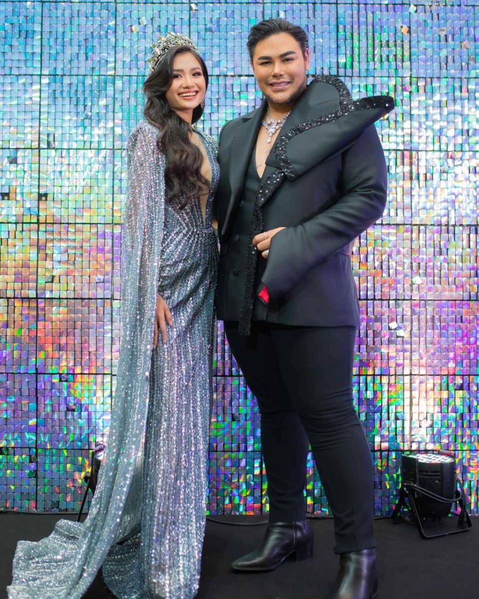Potret Beauty Queen saat Menghadiri Grand Final Miss Mega Bintang Indonesia 2023 (Instagram.com/yayasanduniamegabintang)