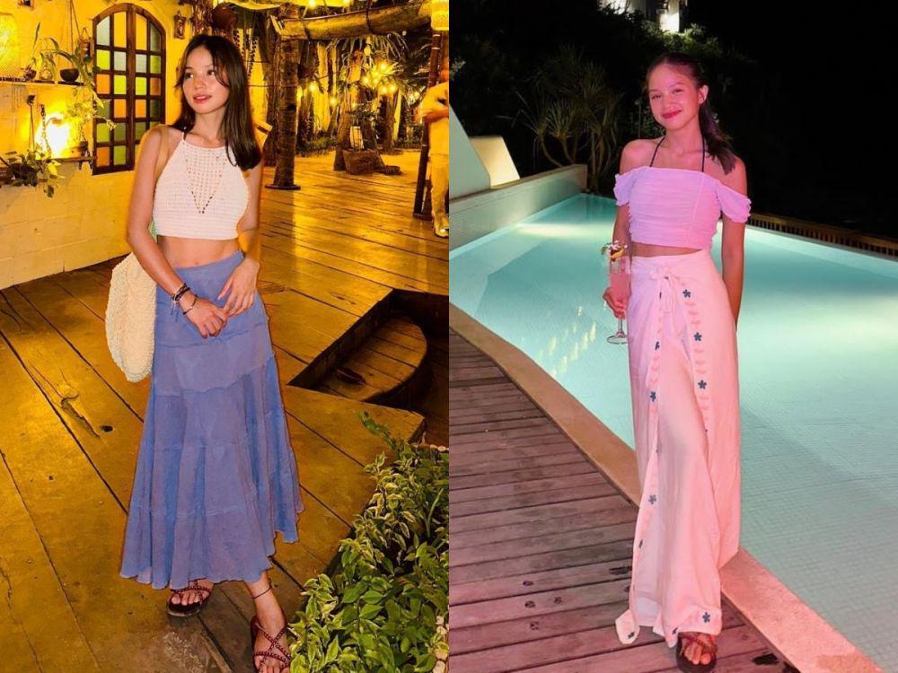 8 Inspirasi Outfit untuk Hangout di Beach Club ala Bella Graceva
