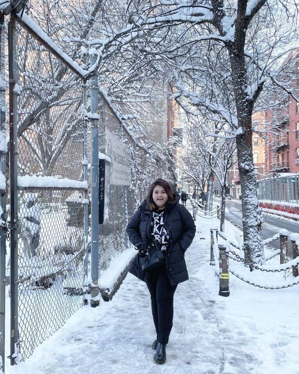 Outfit plus size ala Witta Sylvia (instagram.com/wittasylvia)