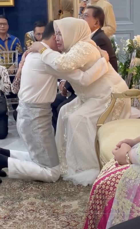 potret pernikahan dr. Oky Pratama (tiktok.com/chocolatosssss111)