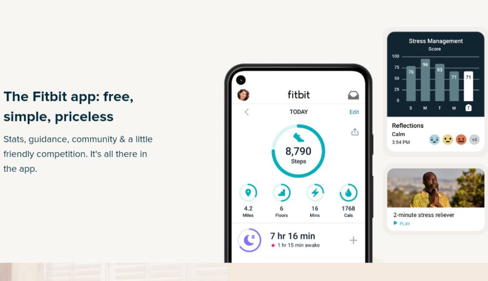 aplikasi Fitbit (fitbit.com)