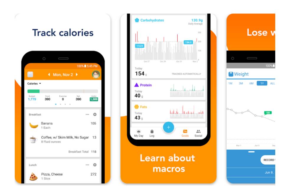 aplikasi Calorie Counter by Lose It! (dok. FitNow, Inc./ Calorie Counter by Lose It!)