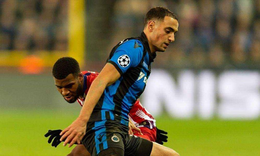 Sofyan Amrabat bermain bersama klub Liga Belgia, Club Brugge. (instagram.com/sofyanamrabat)