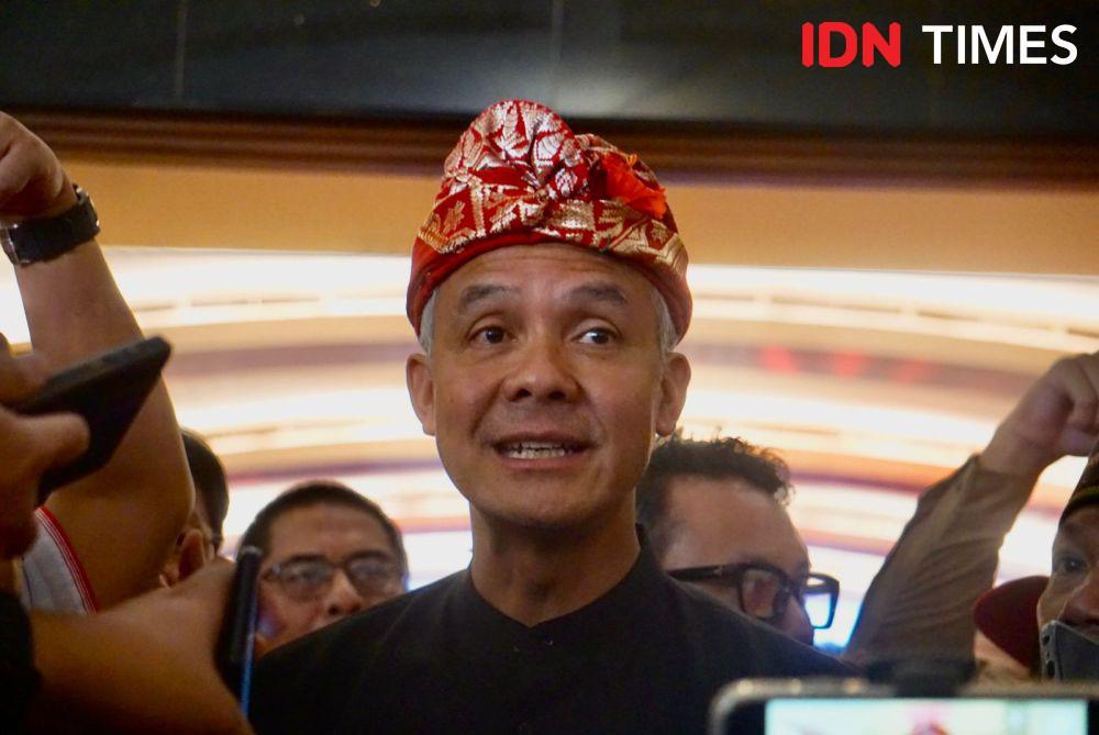Seloroh Ganjar ke Sandiaga di Istana: Besok Pakai Baju Hijau