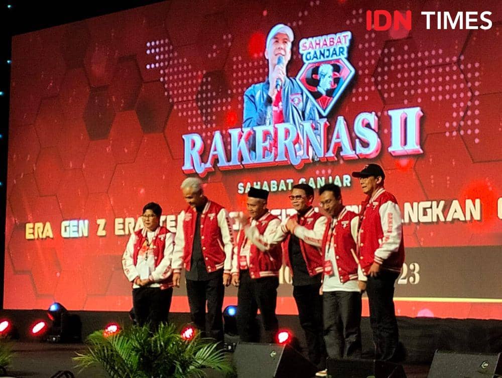 Relawan Pede Jokowi Dukung Ganjar, Target 70 Persen Suara di Jateng