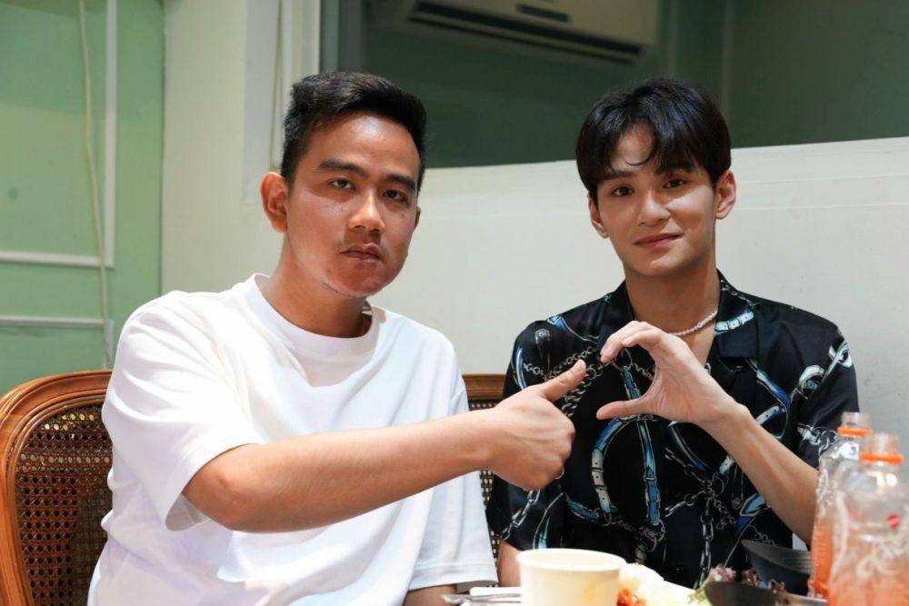 Gibran Rakabuming dan Zayyan Xodiac (Twitter.com/gibran_tweet)