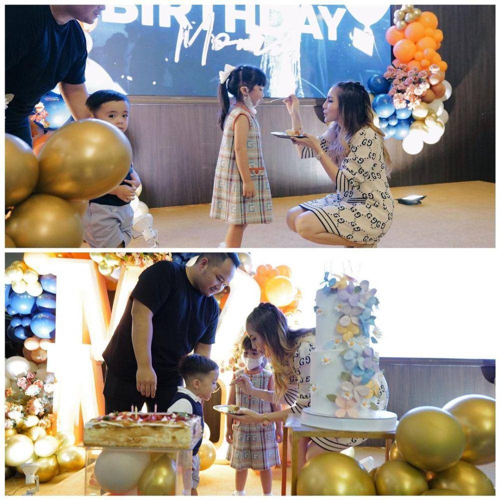 momen kejutan ulang tahun Momo eks Geisha (instagram.com/therealmomogeisha)