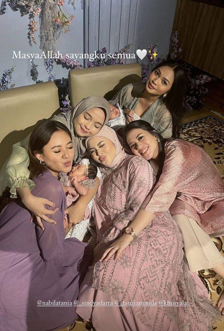 Aqiqah baby Aisha (Instagram.com/kesharatuliu05)