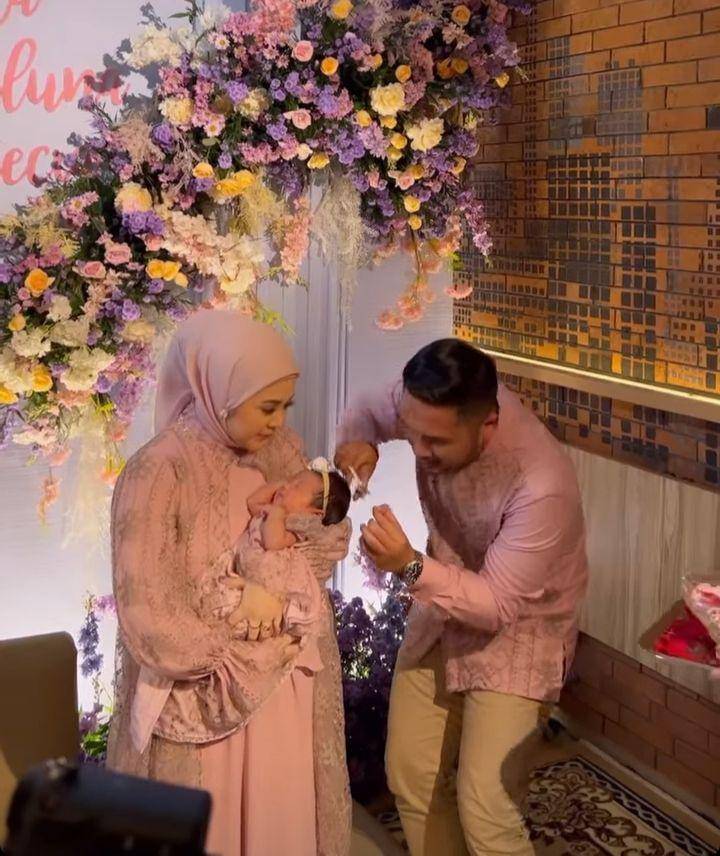 Aqiqah baby Aisha (Instagram.com/kesharatuliu05)