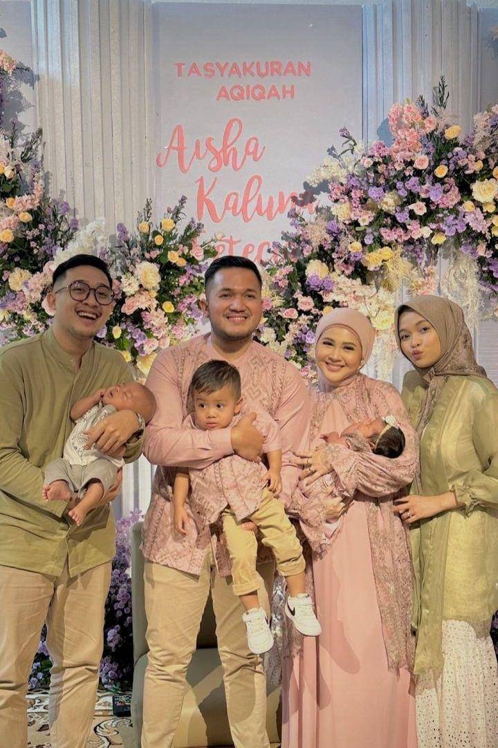 Aqiqah baby Aisha (Instagram.com/aruanmarsha)