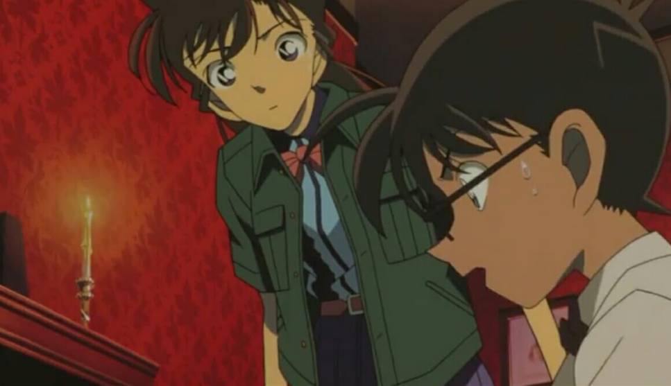 Ran Mouri dan Conan Edogawa di Detective Conan: The Phantom of Baker Street (2002) (dok. TMS Entertainment/Detective Conan: The Phantom of Baker Street)