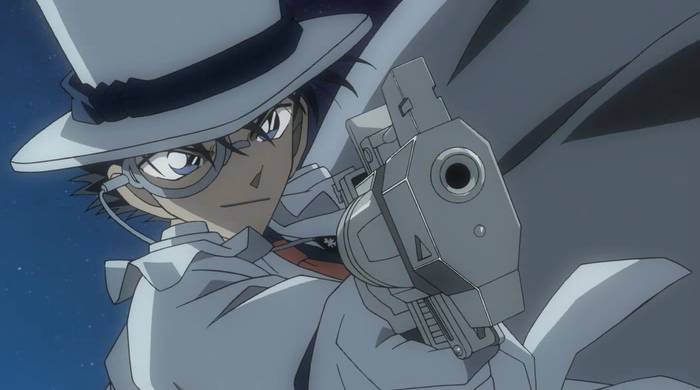 Kaito Kid dari Detective Conan: Magician of the Silver Sky (2004) (dok. TMS Entertainment/Detective Conan: Magician of the Silver Sky)