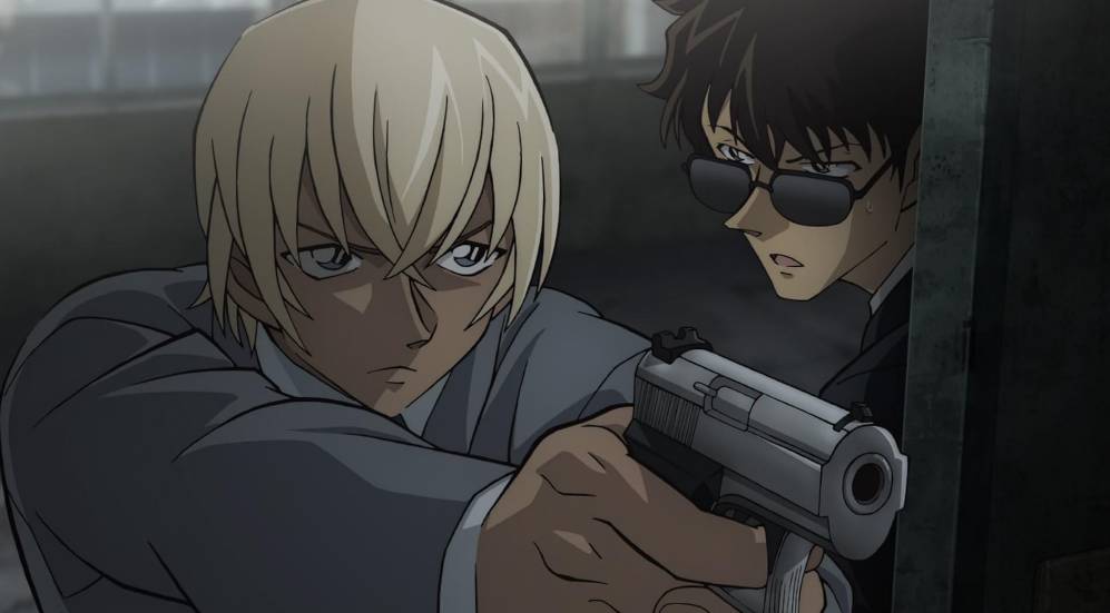 Tooru Amuro dan Jinpei Matsuda dari Detective Conan: The Bride of Halloween (2022) (dok. TMS Entertainment/Detective Conan: The Bride of Halloween)