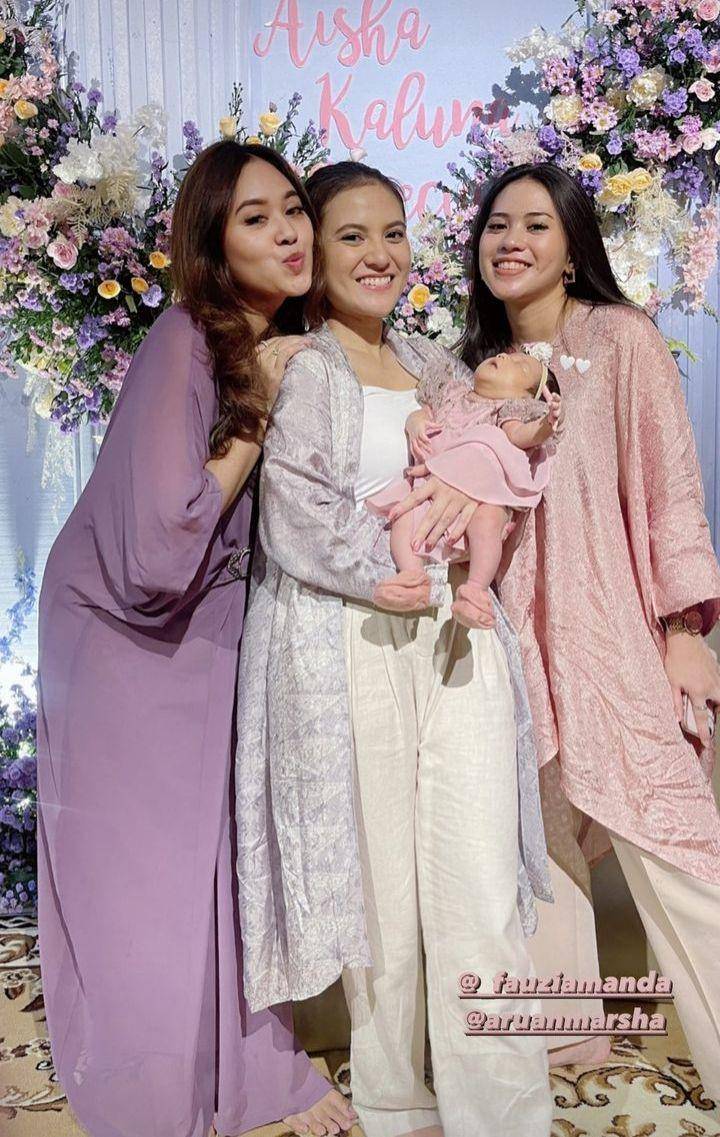 Aqiqah baby Aisha (Instagram.com/kesharatuliu05)