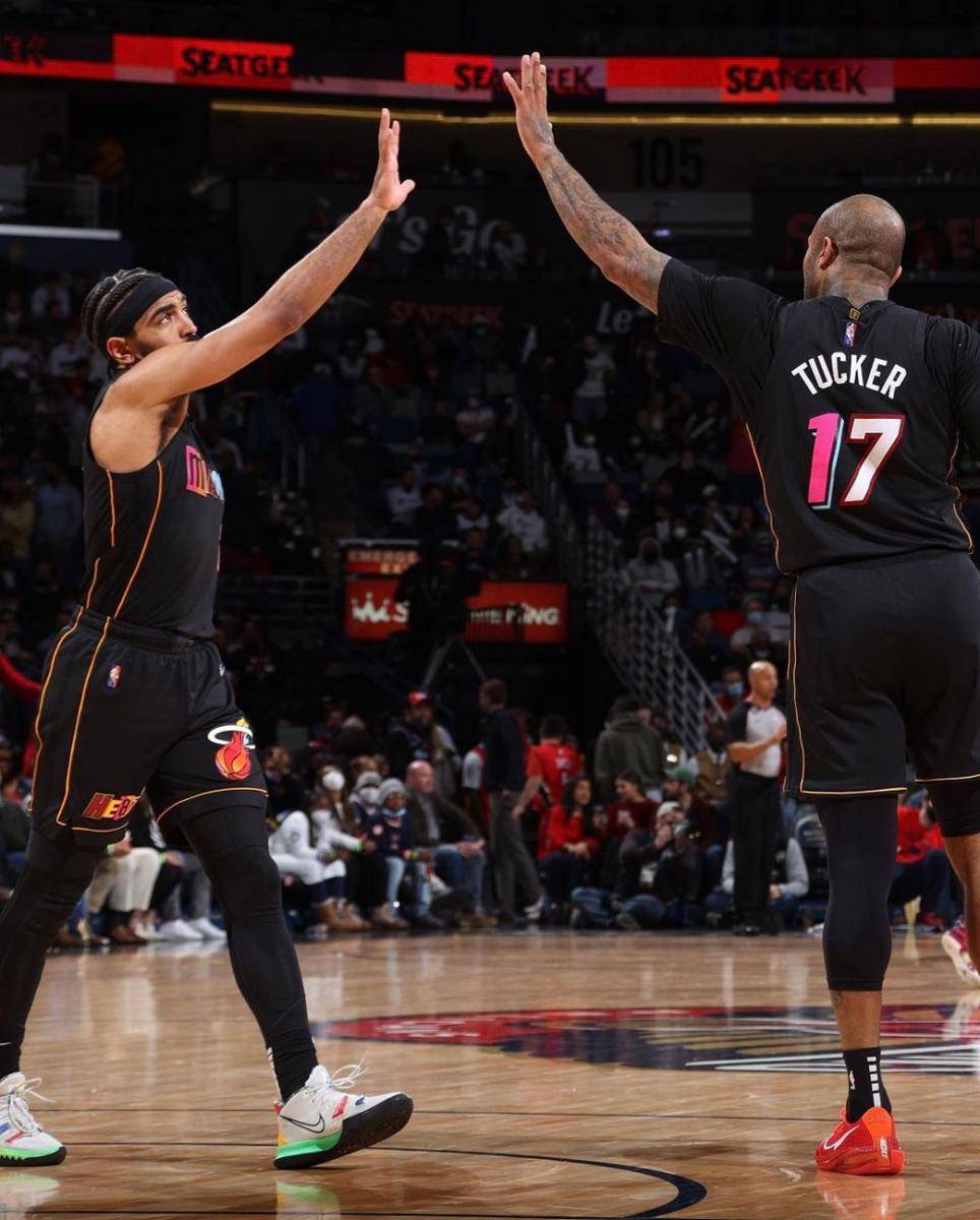 Gabe Vincent saat berseragam Miami Heat. (instagram.com/iamgabevincent2)