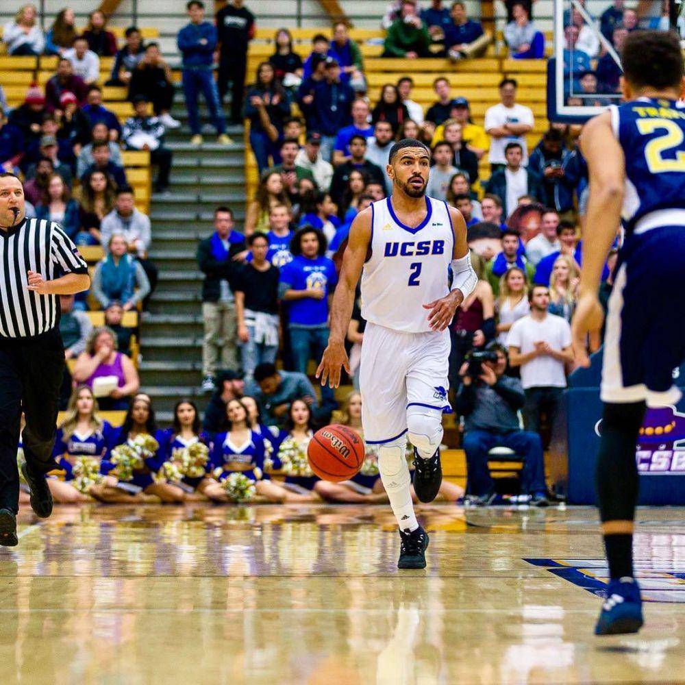 Gabe Vincent saat berseragam UC Santa Barbara Gauchos. (instagram.com/iamgabevincent2)