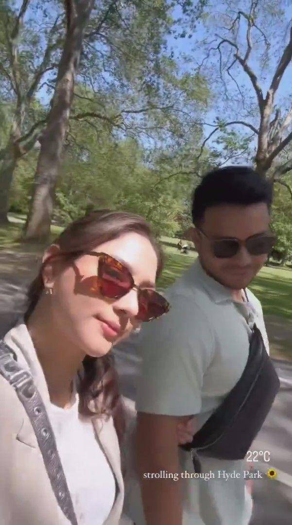potret Jessica Mila bulan madu di Inggris (instagram.com/jscmila)