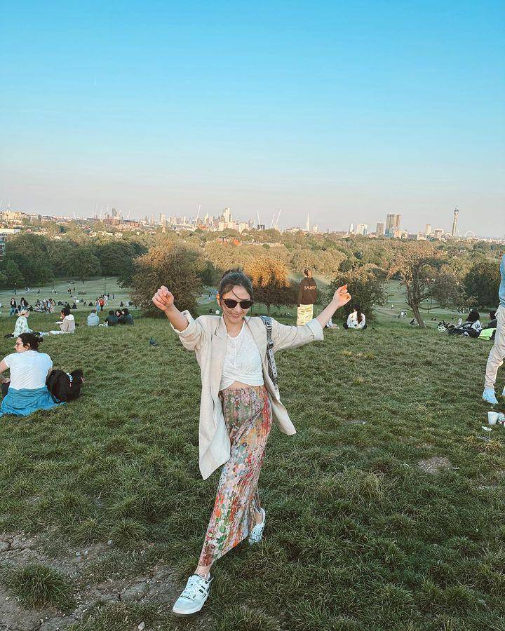 potret Jessica Mila bulan madu di Inggris (instagram.com/jscmila)