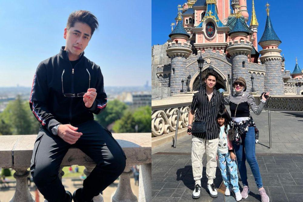 10 Potret Athalla Naufal Liburan Keliling Eropa, Bareng Mama dan Vania