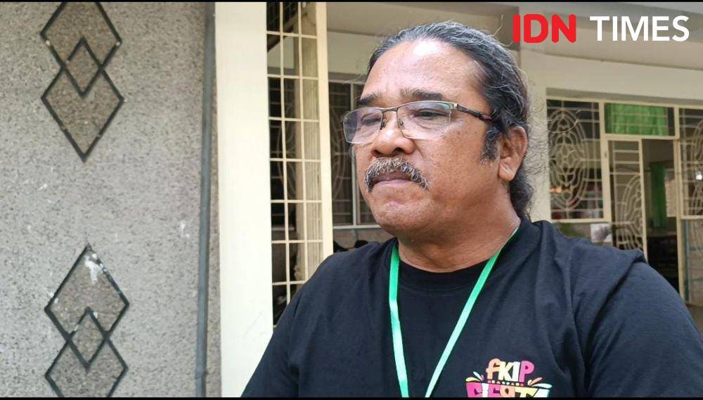 Ketua Panitia FKIP Fiesta, Anton Sitepu (IDN Times/Indah Permata Sari)
