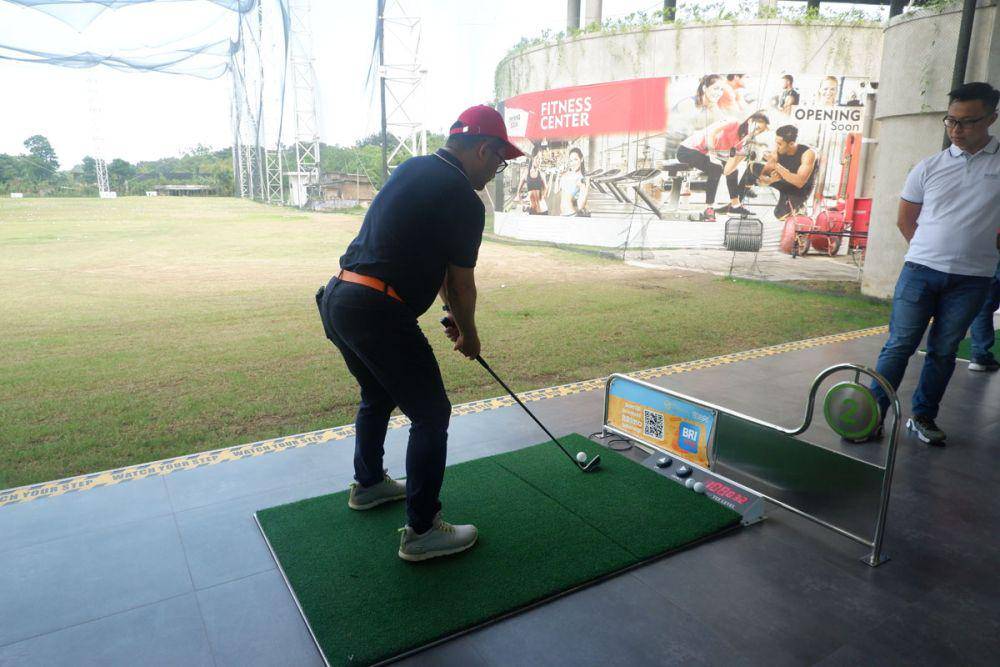 Salah satu driving range yang ada di Denpasar. (dok. pribadi/Ari Budiadnyana)